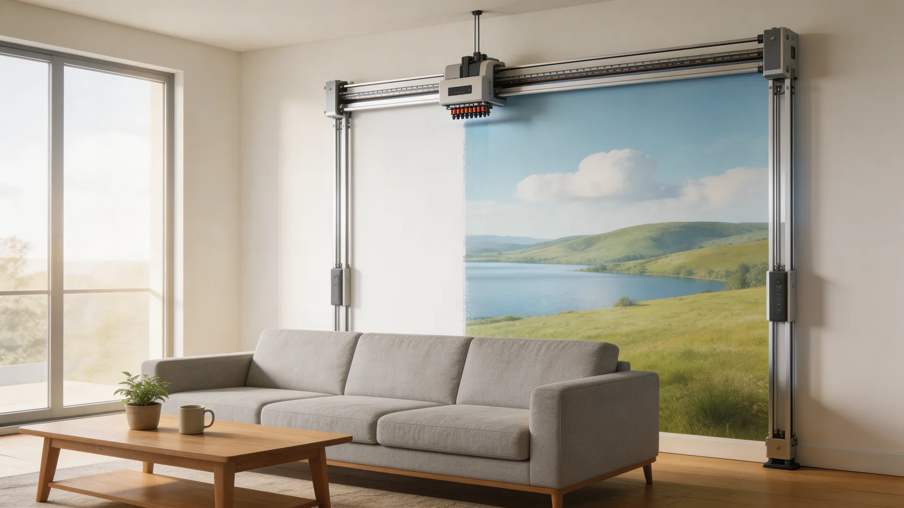 Homes wall print